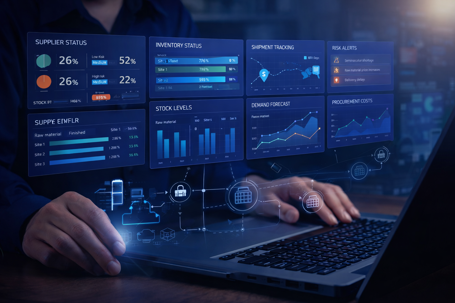 What Manufacturers Gain From Digitalising Their Supply Chain